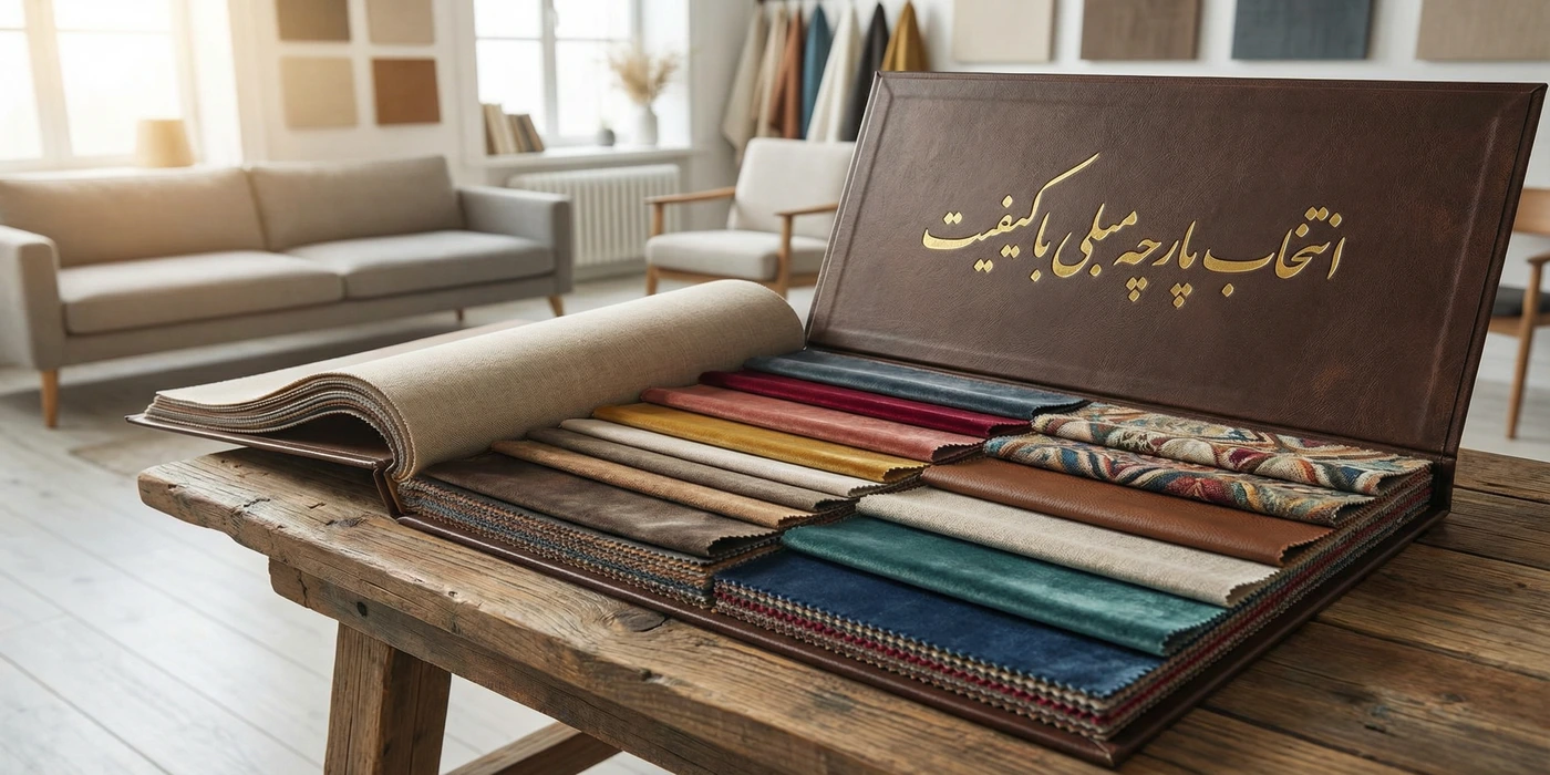 چطور پارچه مبلی باکیفیت انتخاب کنیم؟ راهنمایی که فروشنده‌ها معمولاً نمی‌گویند